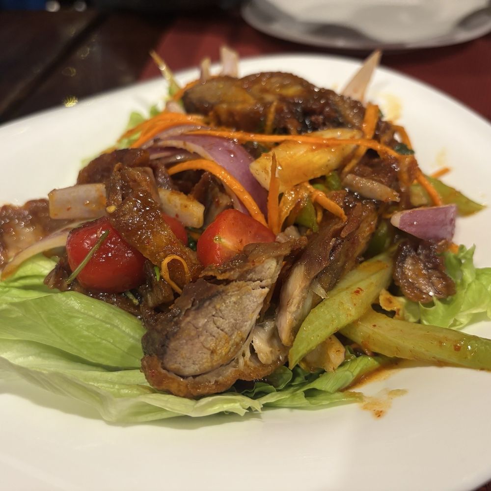 Eagle Thai Cuisine - Duck Salad - Thai Near Me - Cliffside Park, New Jersey Eagle Thai Cuisine - Duck Salad - Thai Near Me - Cliffside Park, New Jersey