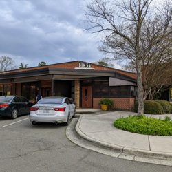 Glen Lennox Shopping Center - Exterior shot of Bin 54 Steak & Cellar, the steakhouse located at Glen-Lennox Shopping Center. I took this photo on March 28, 2023.