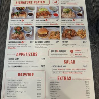 Three Roosters - Menu - Thai Near Me - New York, New York Three Roosters - Menu - Thai Near Me - New York, New York