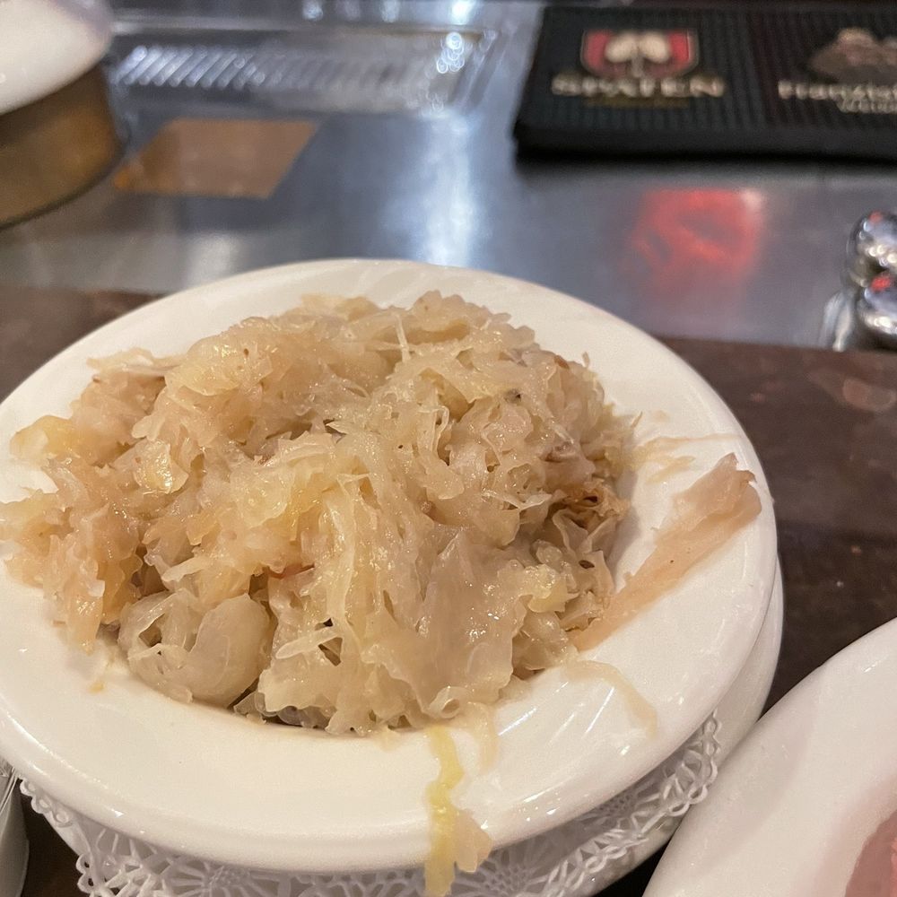 Healthy side of fresh sauerkraut! Healthy side of fresh sauerkraut!