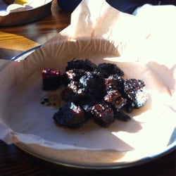 Lockhart's BBQ - Burnt ends. Yum!