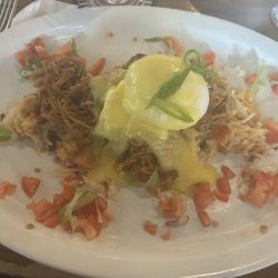 Bracebridge Barrelhouse - Pulled pork brunch plate