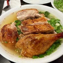 Duck egg noodle soup Duck egg noodle soup
