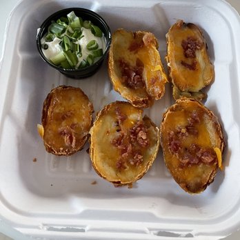 Top Dawg Tavern - $9.50 for 5 potato cold skins - American Near Me - Bethlehem, Georgia