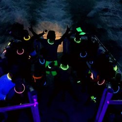 Woods & Water Outdoor Sports Center - Night Dive Black-light Party