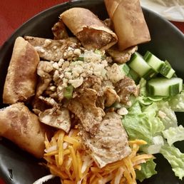 Pork and egg roll vermicelli Pork and egg roll vermicelli