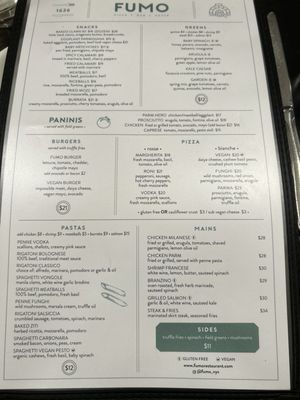 Menu photo 4 Fumo - Upper East Side New York, NY Menu photo 4 Fumo - Upper East Side New York, NY