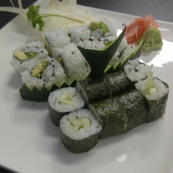 Happy Sushi - Cucumber roll + Avocado roll w/ jalapeno - Sushi Bars Near Me - Springfield, Illinois