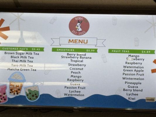 Ok Tea Menu OK BOBA TEA - Updated June 2026 - 12 Photos - 5021 N Rockwell Ave ...
