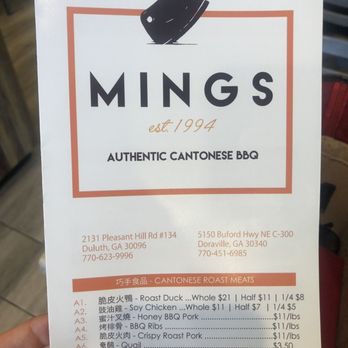 Ming's Bar B Que - Menu get Bbq Combo - Barbeque Near Me - Doraville, Georgia Ming's Bar B Que - Menu get Bbq Combo - Barbeque Near Me - Doraville, Georgia