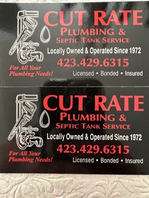 Cut Rate Plumbing Logo