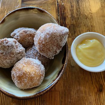 The Table - Sugar Dusted Ricotta Beignets - New American Near Me - San Jose, California The Table - Sugar Dusted Ricotta Beignets - New American Near Me - San Jose, California