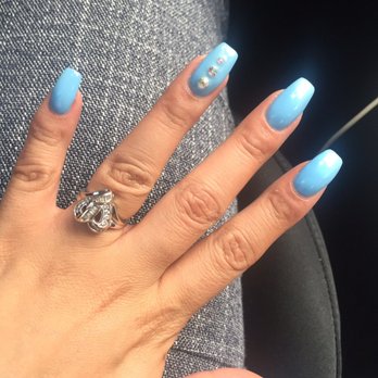 L'atelier De Sophia - Rhinestones stayed on! Loved the color - Nail Salons Near Me - River Vale, New Jersey L'atelier De Sophia - Rhinestones stayed on! Loved the color - Nail Salons Near Me - River Vale, New Jersey