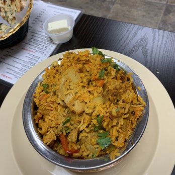 Taj Cafe - Chicken biryani - Indian Near Me - Fontana, California
