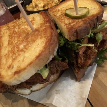 The Eagle Mass Ave - BLT sandwiches come with fried chicken on them! - American Near Me - Indianapolis, Indiana