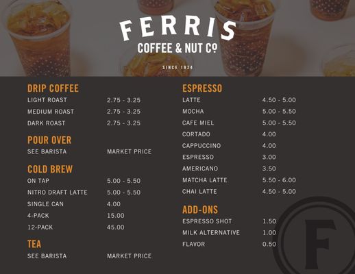 Menu photo 6 Ferris Coffee & Nut Grand Rapids, MI