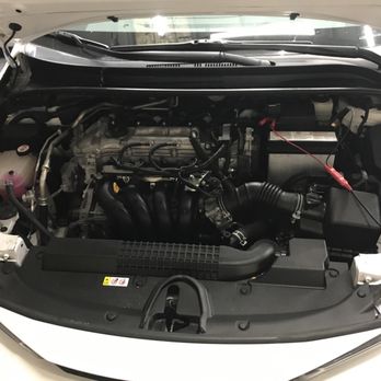 Accufilms Window Tinting - Engine compartment. He eventually put the loudspeaker in the lower right behind the headlight. - Auto Customization Near Me - Tampa, Florida