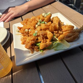 The Beachead - Thai sweet chili calamari - Seafood Near Me - Block Island, Rhode Island The Beachead - Thai sweet chili calamari - Seafood Near Me - Block Island, Rhode Island