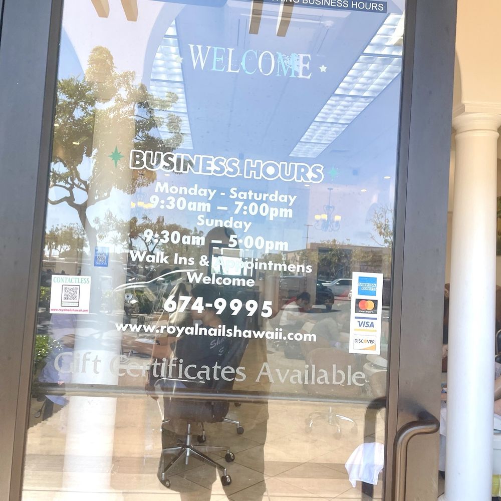 Royal Nails - Hours of Operation - Nail Salons Near Me - Kapolei, Hawaii Royal Nails - Hours of Operation - Nail Salons Near Me - Kapolei, Hawaii