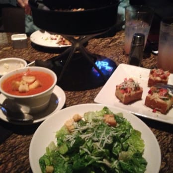 BJ's Restaurant & Brewhouse - As you can see his pizza is finished and I just got mines - Pizza Near Me - Salinas, California