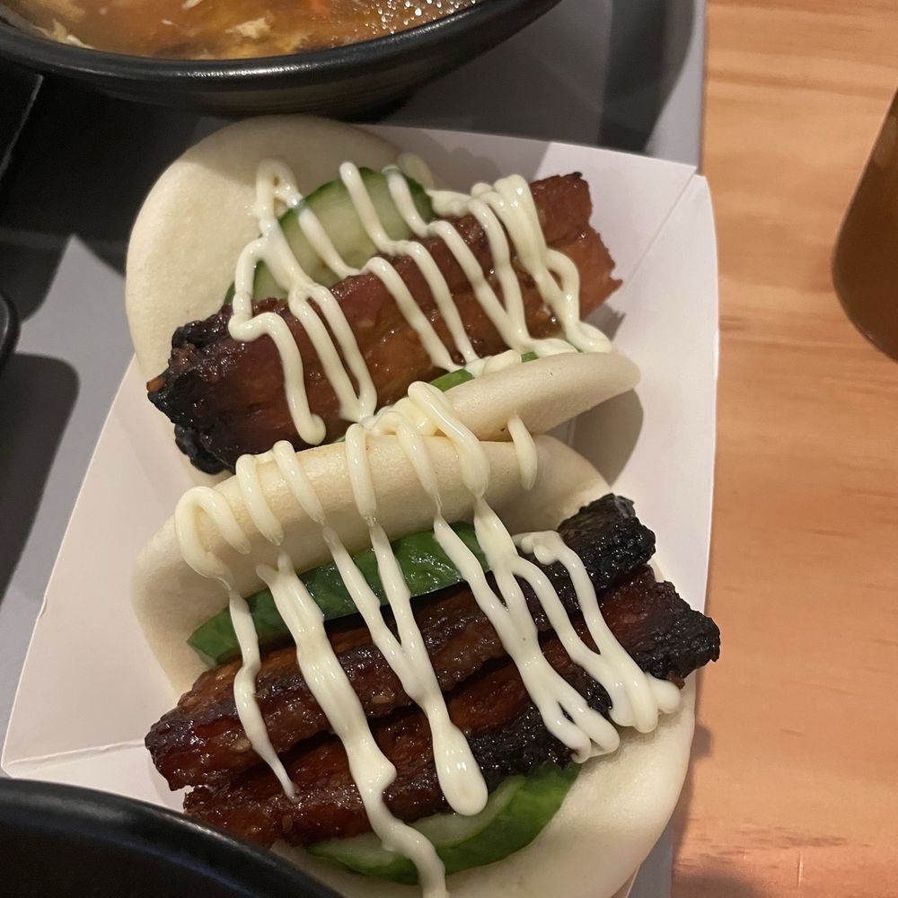 Bao Space - 2 Piece Pickled Cabbage & Pork Buns - Asian Fusion Near Me - Ann Arbor, Michigan Bao Space - 2 Piece Pickled Cabbage & Pork Buns - Asian Fusion Near Me - Ann Arbor, Michigan