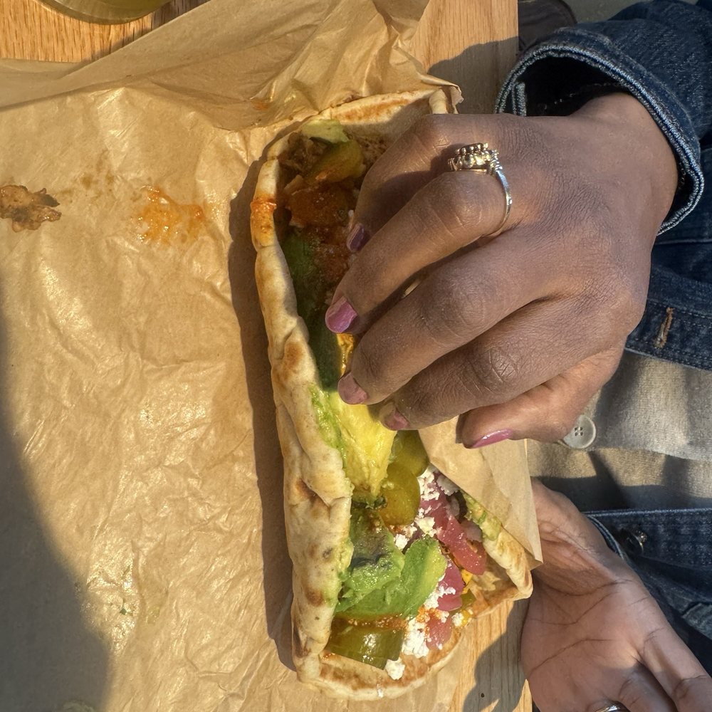 CAVA - Spicy Chicken and Avacado Pita - Mediterranean Near Me - Murfreesboro, Tennessee