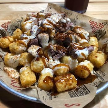 Sonny's BBQ - Loaded tater tots w/brisket - Barbeque Near Me - Bushnell, Florida