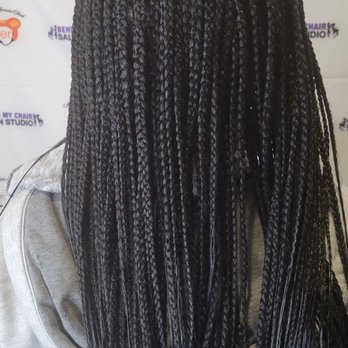 Behind My Chair Salon Studio - Triangle knotless braids - Hair Salons Near Me - Torrance, California Behind My Chair Salon Studio - Triangle knotless braids - Hair Salons Near Me - Torrance, California