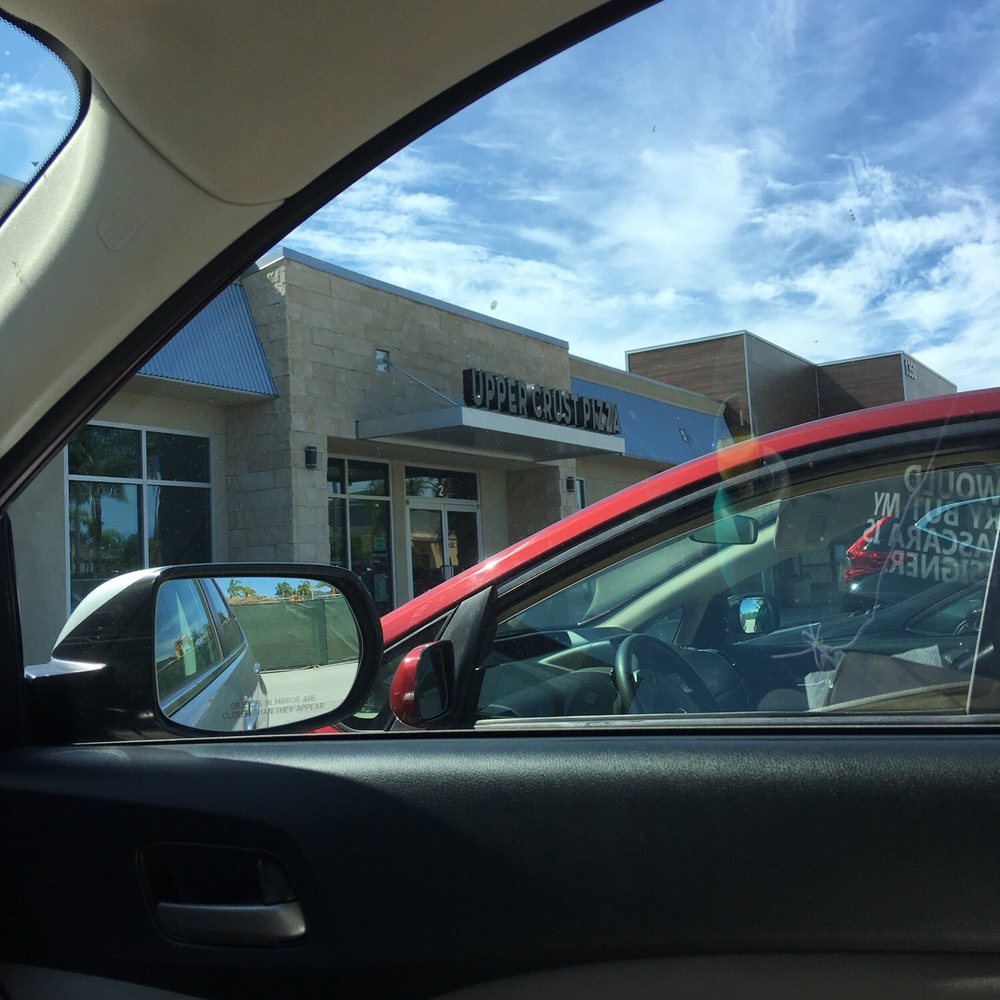 Upper Crust Pizza - So it's a new strip mall...yes they are open. It's nice and cool in there too. - Pizza Near Me - Vista, California Upper Crust Pizza - So it's a new strip mall...yes they are open. It's nice and cool in there too. - Pizza Near Me - Vista, California