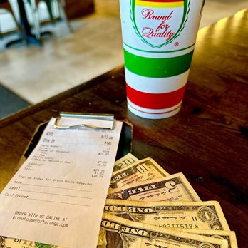 Bronx House Pizza - a cup of coffee and a stack of money - Italian Near Me - Port Orange, Florida Bronx House Pizza - a cup of coffee and a stack of money - Italian Near Me - Port Orange, Florida