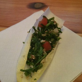Layali Providence - Tabbouleh served on endive. So cute I wanted to pinch it...but I ate it instead. - Lounges Near Me - Providence, Rhode Island Layali Providence - Tabbouleh served on endive. So cute I wanted to pinch it...but I ate it instead. - Lounges Near Me - Providence, Rhode Island