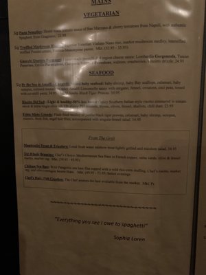 Menu photo 8 Via Allegro Ristorante Etobicoke, ON