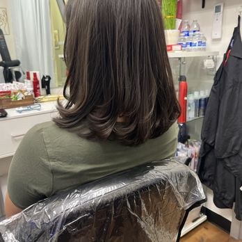 Wisdom Salon and Spa - After haircut: back - Hair Salons Near Me - Elk Grove, California Wisdom Salon and Spa - After haircut: back - Hair Salons Near Me - Elk Grove, California