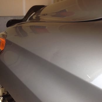 Utah's Dent Guy - Small dent on front fender- Before - Body Shops Near Me