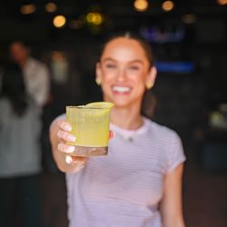 Colleen Me Crazy:
Maestro Dobel Tequila, Pineapple Juice, Fresh Lemon Juice, and Honey Syrup.