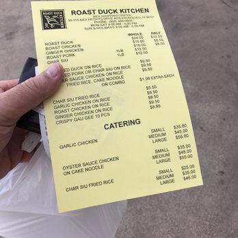 Roast Duck Kitchen - Menu - Chinese Near Me - Aiea, Hawaii Roast Duck Kitchen - Menu - Chinese Near Me - Aiea, Hawaii