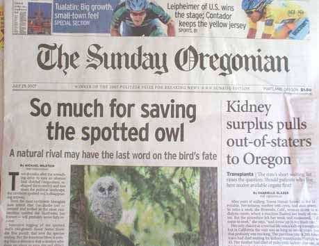 Photo of The Oregonian - Portland, OR, US.