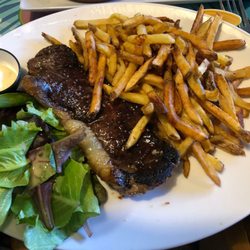 Faux filet et frites