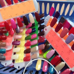 So many gel colors to choose from
