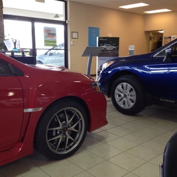 Miller Subaru - Front entrance from inside - Auto Repair Near Me - Lumberton, New Jersey