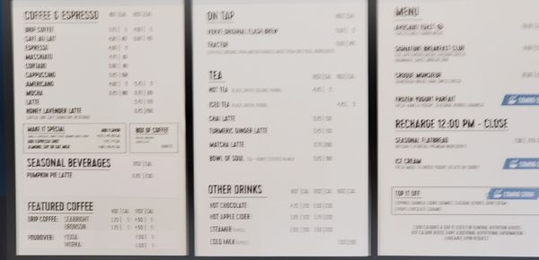 Menu photo 4 Capital One Café Santa Monica, CA