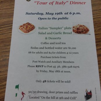 American Legion Bert Hodge Post 45 - May 19th, only 48 tickets - Community Service/Non-Profit Near Me - Palatka, Florida