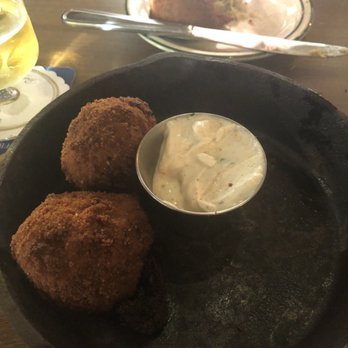 Old Castle Restaurant - Sauerkraut Balls - very delicious. Sorry, forgot to take photo before digging in! - German Near Me - Ruskin, Florida Old Castle Restaurant - Sauerkraut Balls - very delicious. Sorry, forgot to take photo before digging in! - German Near Me - Ruskin, Florida