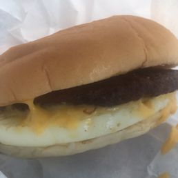 Sausage, egg, and cheese