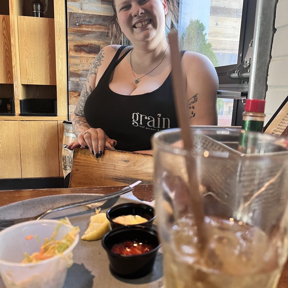 Grain - Our Server...Sam!!! - Beer Gardens Near Me - Norfolk, Virginia