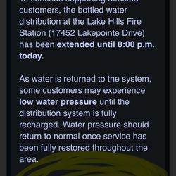 Western Municipal Water District - Emergency shutdown in our neighborhood :(