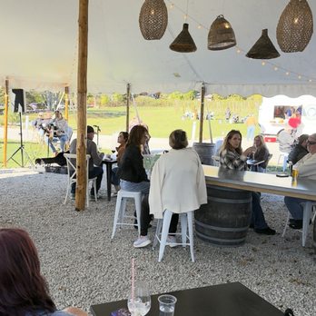 Gooseneck Vineyards - Outer tent - Wineries Near Me - North Kingstown, Rhode Island