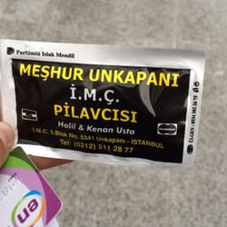 Meşhur Unkapanı İMÇ Pilavcısı