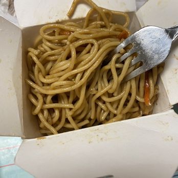 Macky's Kitchen - Cold shrimpless lo mein): - Asian Fusion Near Me - Rosenberg, Texas