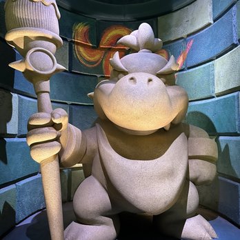 Bowser Jr Shadow Showdown - Inside queue IG: @ammysalamii - Amusement Parks Near Me - Universal City, California